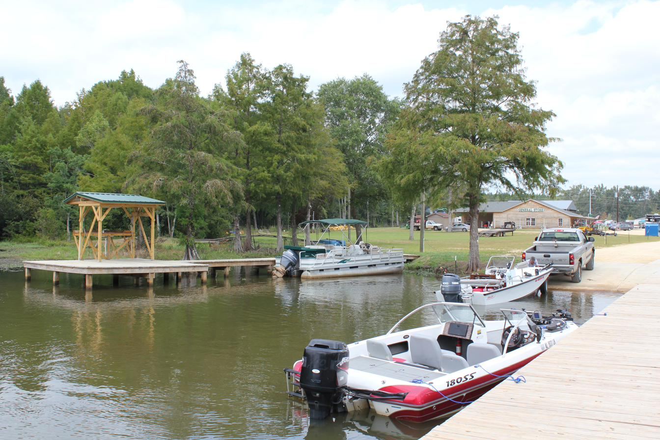 The Store above the boat ramp at Cypress Landing